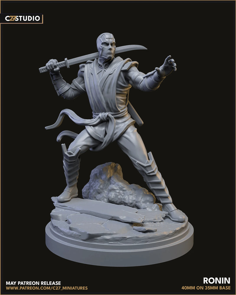 Ronin Marvel MCP-compatible resin miniature by C27 Studios - product image 4