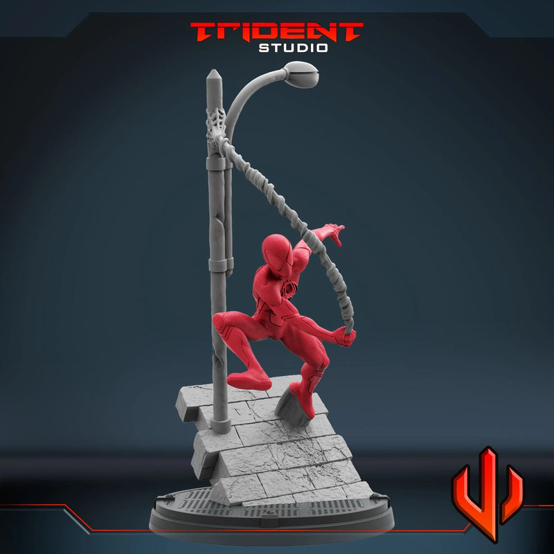 Teenage Spider-Man Masked Marvel MCP-compatible 40mm resin proxy miniature by Trident Miniatures - product image 4