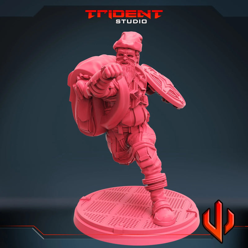 Red Guardian Xmas Special Marvel MCP-compatible 40mm resin proxy miniature by Trident Miniatures - product image 4
