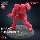 Marko The Mountain Marvel MCP-compatible 40mm resin proxy miniature by Trident Miniatures - product image 4