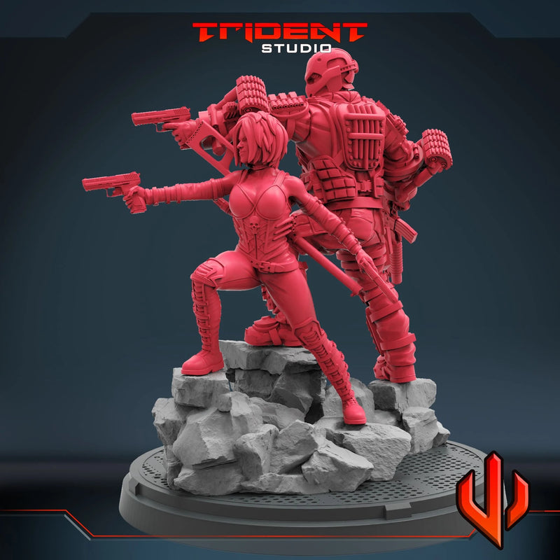 Sin And Crossbones Marvel MCP-compatible 40mm resin proxy miniature by Trident Miniatures - product image 4