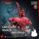 Lady Loki Marvel MCP-compatible 40mm resin proxy miniature by Trident Miniatures - product image 4