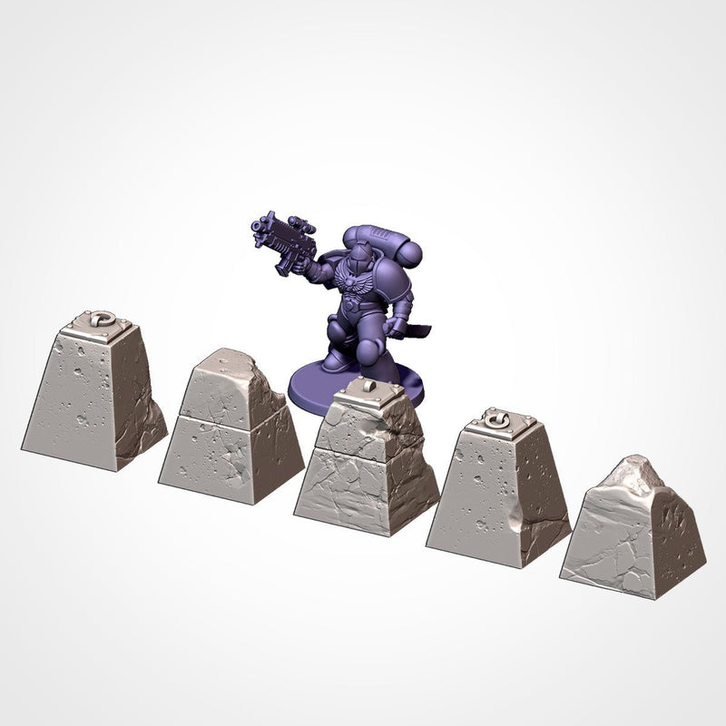 Obstacles Of War 3D printed terrain view 4