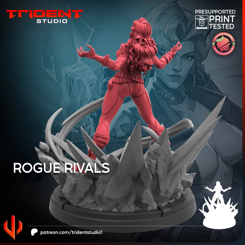 Rogue Rivals Marvel MCP-compatible 40mm resin proxy miniature by Trident Miniatures - product image 4