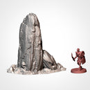 Rocky Scatter Terrain 3D printed terrain view 4