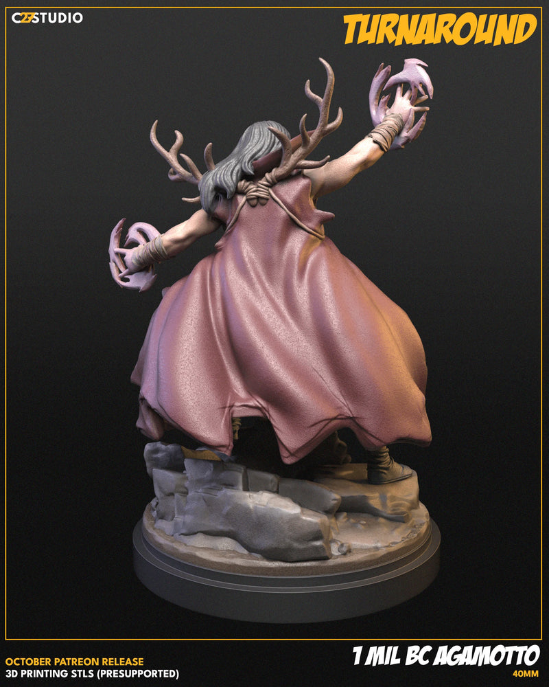 Agamotto (1 Mil BC) Marvel MCP-compatible resin miniature by C27 Studios - product image 4
