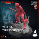 Yelena Thunderbolts Marvel MCP-compatible 40mm resin proxy miniature by Trident Miniatures - product image 4
