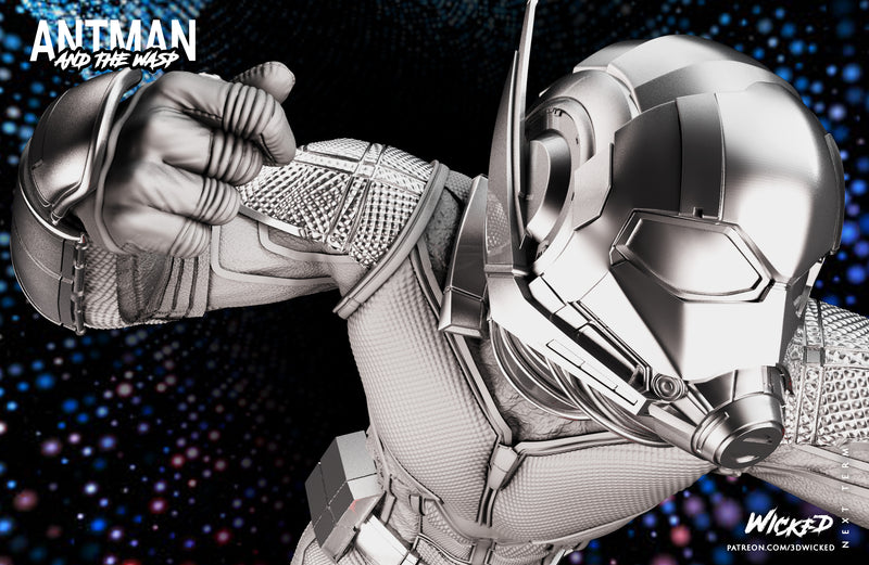 Ant Man Sculpture resin statue kit view 4