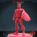 Captain America - Sculpt A Marvel MCP-compatible 40mm resin proxy miniature by Trident Miniatures - product image 4
