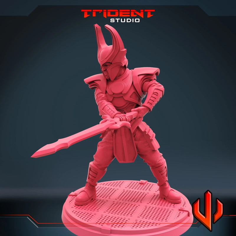 Heimdall - Sculpt A Marvel MCP-compatible 40mm resin proxy miniature by Trident Miniatures - product image 4