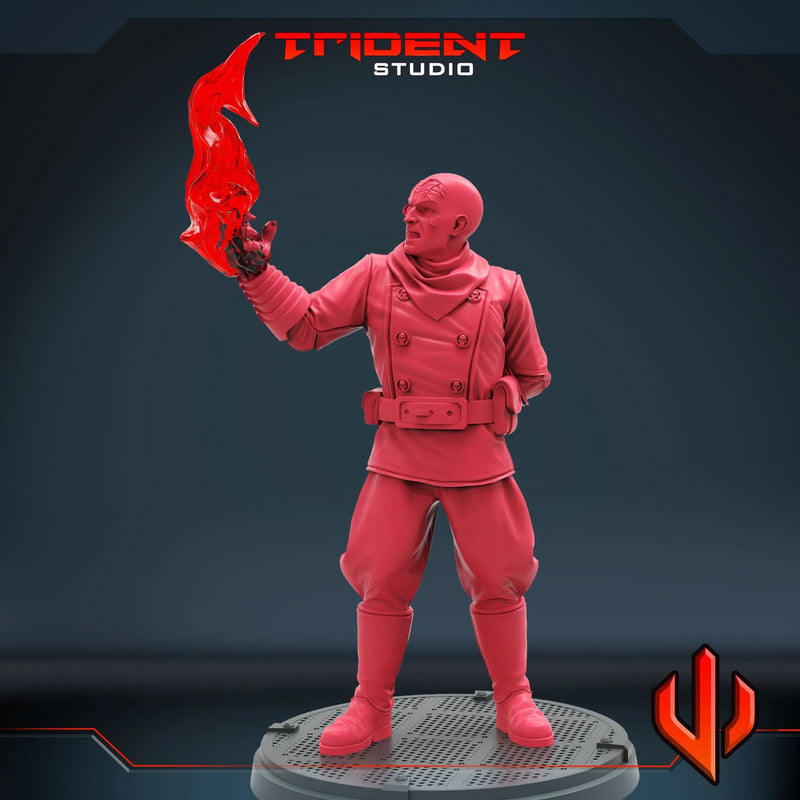 Baron Strucker - Sculpt B Marvel MCP-compatible 40mm resin proxy miniature by Trident Miniatures - product image 4