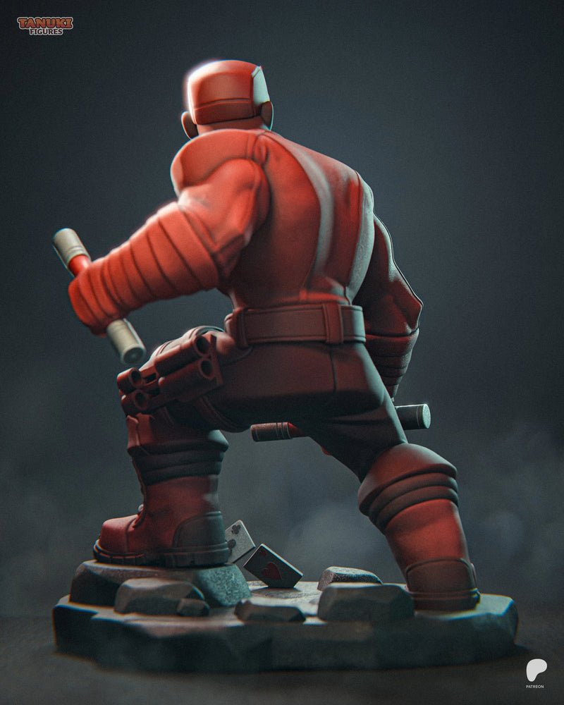 Daredevil Toon Resin Figure - Toon view 4