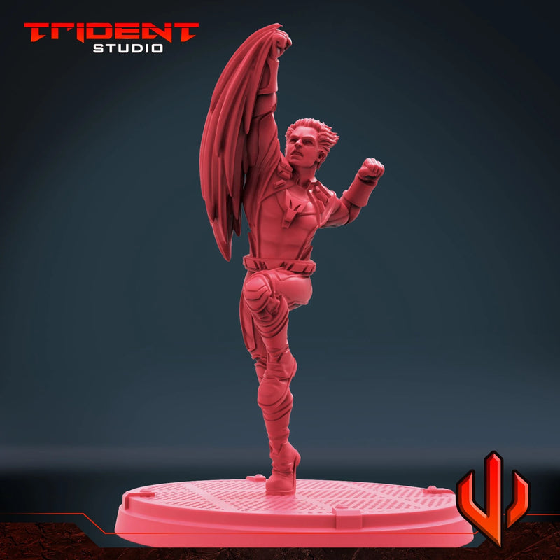 Starfox - Sculpt B Marvel MCP-compatible 40mm resin proxy miniature by Trident Miniatures - product image 4