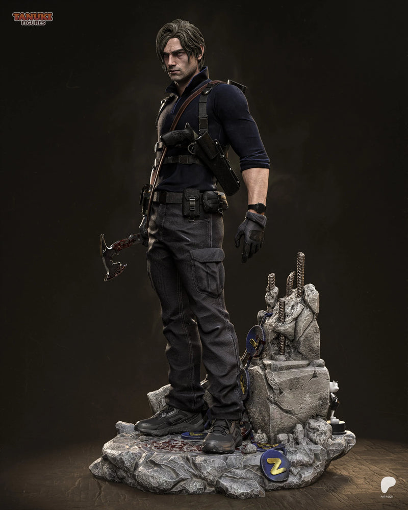 Leon Resin Statue & Bust - Full Size view 4