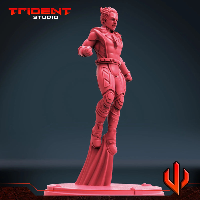 Starfox - Sculpt A Marvel MCP-compatible 40mm resin proxy miniature by Trident Miniatures - product image 4
