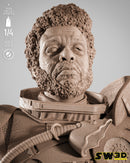 SW3D October 2025 Term Saw Gerrera Portrait Bust