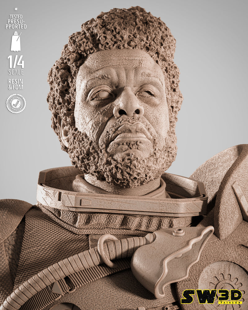 SW3D October 2025 Term Saw Gerrera Portrait Bust