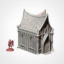 Wood Elf Village 3D printed terrain view 4