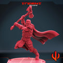 Thor Love And Thunder - Sculpt B Marvel MCP-compatible 40mm resin proxy miniature by Trident Miniatures - product image 4