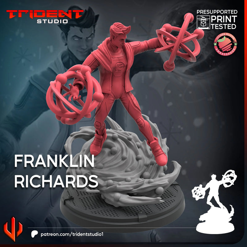 Franklin Richards Marvel MCP-compatible 40mm resin proxy miniature by Trident Miniatures - product image 4