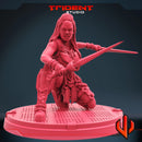 Valkyrie - Sculpt C Marvel MCP-compatible 40mm resin proxy miniature by Trident Miniatures - product image 4