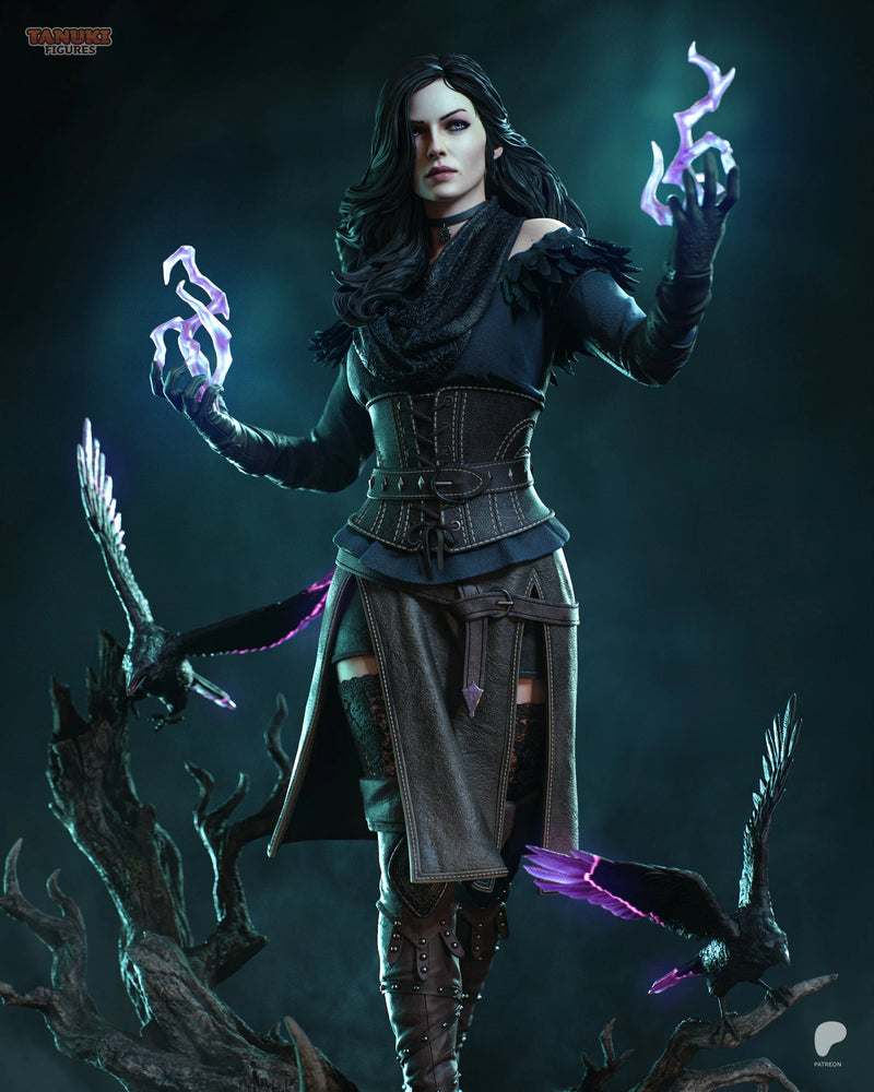 Yennefer Resin Statue & Bust - Full Size view 4