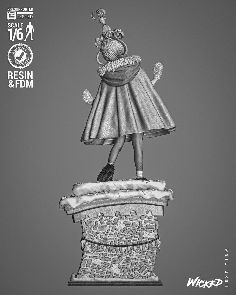 Cindy Sculpture resin statue kit view 4