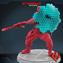 Cable MCU - Sculpt A Marvel MCP-compatible 40mm resin proxy miniature by Trident Miniatures - product image 4