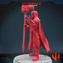 Ronan The Accuser - Sculpt B Marvel MCP-compatible 40mm resin proxy miniature by Trident Miniatures - product image 4