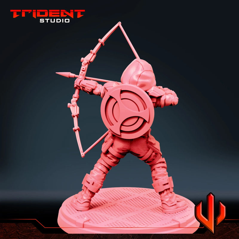 Taskmaster 2021 - Sculpt B Marvel MCP-compatible 40mm resin proxy miniature by Trident Miniatures - product image 4