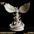 Phoenix (Dec 2021 Sculpt) Marvel MCP-compatible resin miniature by C27 Studios - product image 4