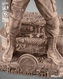 Chris Resident Evil Sculpture resin statue kit view 4