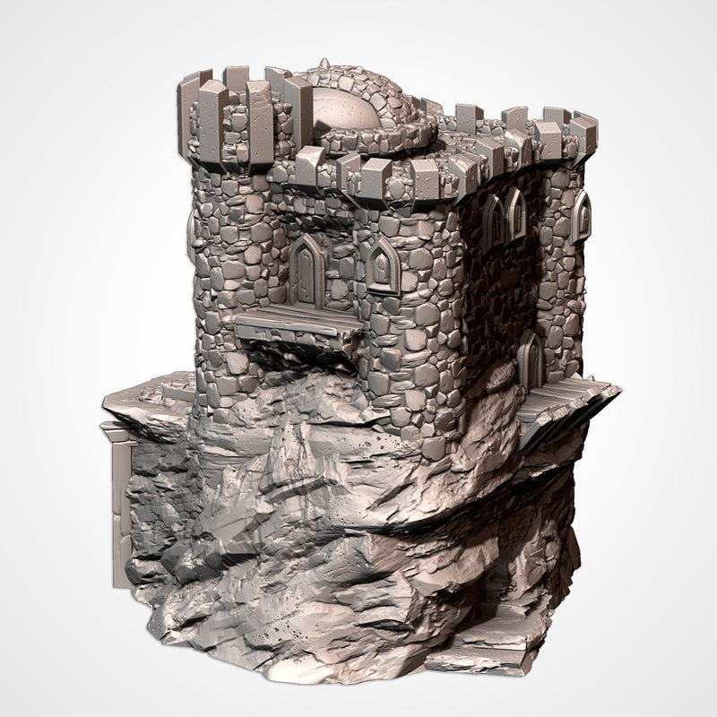 The Skull Castle 3D printed terrain view 4
