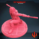 Mockingbird Marvel MCP-compatible 40mm resin proxy miniature by Trident Miniatures - product image 4