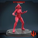 Fer De Lance Marvel MCP-compatible 40mm resin proxy miniature by Trident Miniatures - product image 4