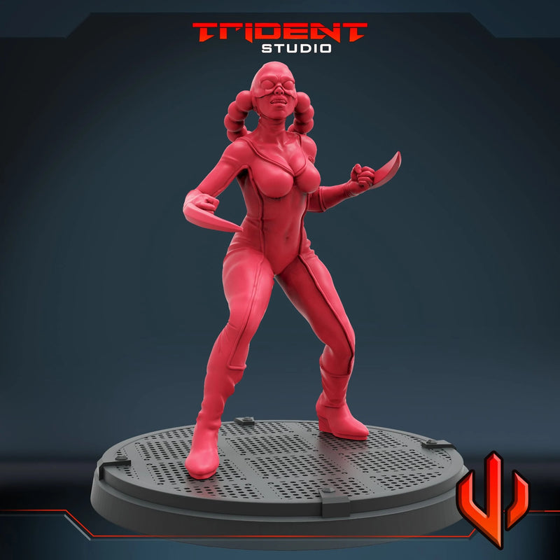 Fer De Lance Marvel MCP-compatible 40mm resin proxy miniature by Trident Miniatures - product image 4
