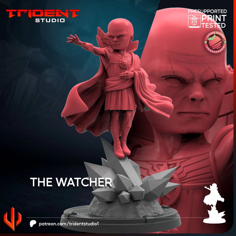The Watcher Marvel MCP-compatible 40mm resin proxy miniature by Trident Miniatures - product image 4