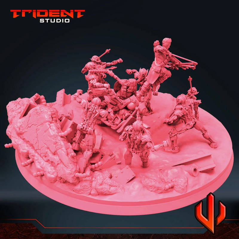 Multiverse Diorama Marvel MCP-scale 40mm resin diorama by Trident Miniatures - product image 4
