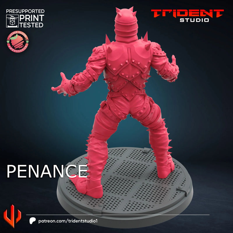 Penance Marvel MCP-compatible 40mm resin proxy miniature by Trident Miniatures - product image 4