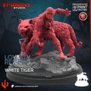 White Tiger Marvel MCP-compatible 40mm resin proxy miniature by Trident Miniatures - product image 4