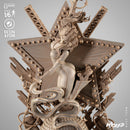 Dazzler Sculpture resin statue kit view 4