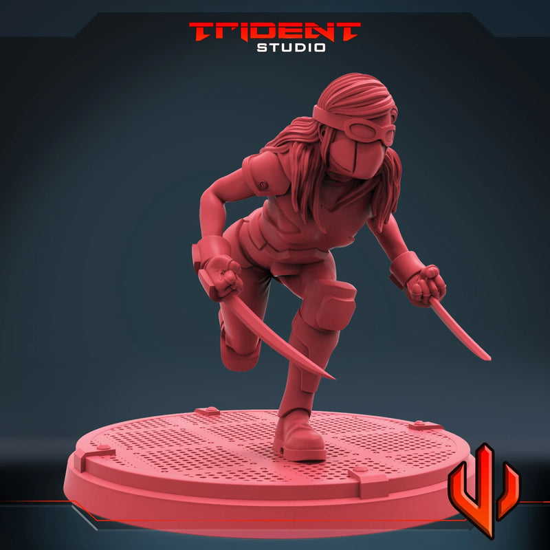 Honey Badger - Sculpt A Marvel MCP-compatible 40mm resin proxy miniature by Trident Miniatures - product image 4