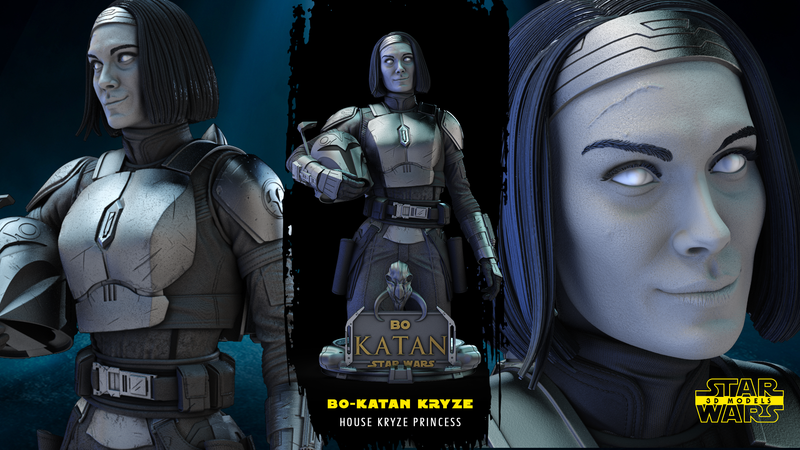 Bo Katan Bust