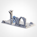 Classic Ruins WTC Set 02 3D printed terrain view 4