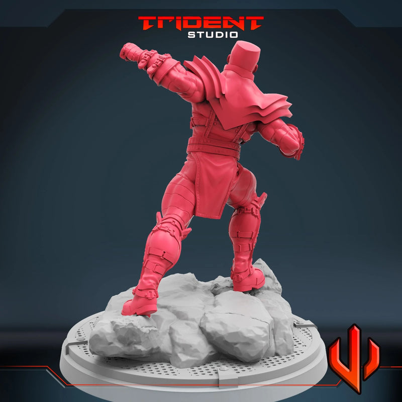 Colossus Phoenix Marvel MCP-compatible 40mm resin proxy miniature by Trident Miniatures - product image 4