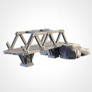 Metallic Bridges 3D printed terrain view 4