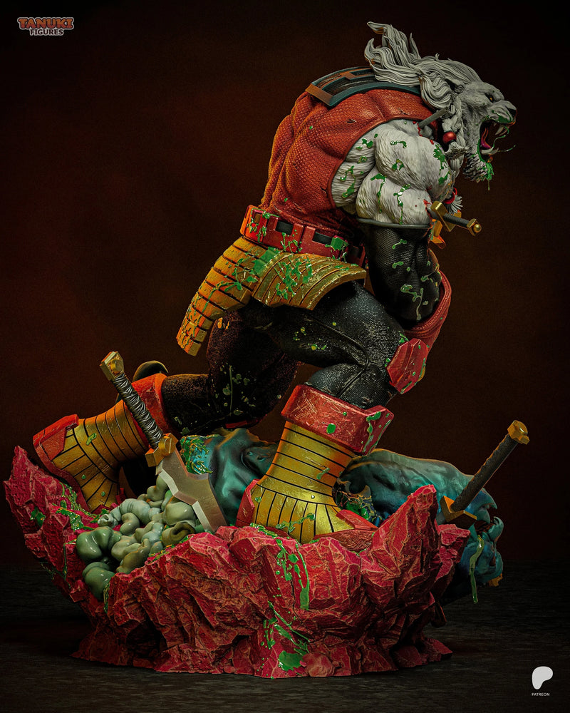Battle Beast Resin Statue & Bust - Full Size view 4
