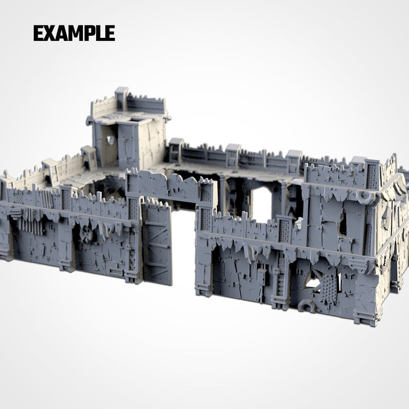 The Last Forts 3D printed terrain view 4