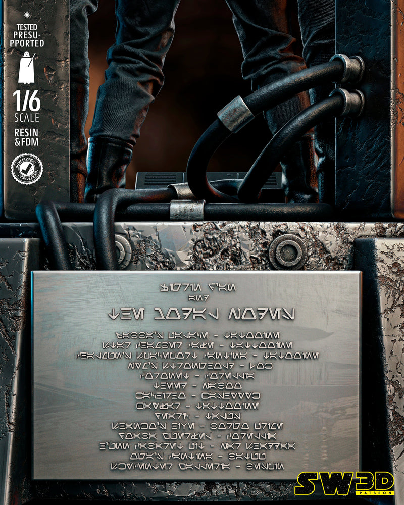 SW3D December 2025 Term Cantina Band Diorama Complete