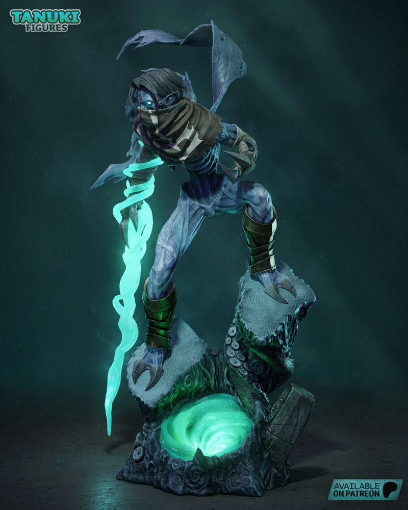 Raziel Resin Statue & Bust - Full Size view 4